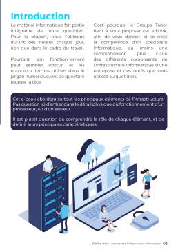 Ebook mieux comprendre l'infrastructure informatique - illustration